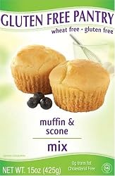 The Gluten-Free Pantry Muffin & Scone Mix, 15-Ounce Boxes (Pack of 6)