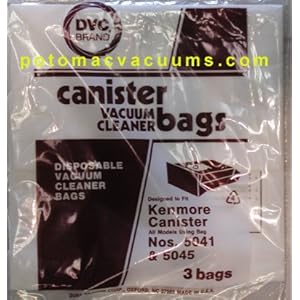 Kenmore 5041/5045 Vacuum Cleaner Bags - 36 Bags Vacuum Cleaners Kenmore 5041/5045 Vacuum Cleaner Bags - 36 Bags Vacuum Cleaners