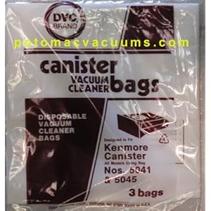 Kenmore 5041/5045 Vacuum Cleaner Bags - 36 Bags Vacuum Cleaners