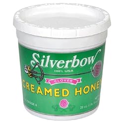 Silverbow Creamed Honey, 20-Ounces (Pack of 4)