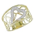 10K Yellow Gold Diamond Ring