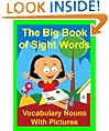 The Big Book of Sight Words: Vocabulary Nouns with Pictures