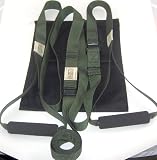 WOSS Gear, SST Plus - Single Cam Suspension Trainer, 1 1/2in Olive Drab US Military Webbing Suspension System, Made in USA
