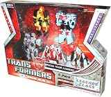 Transformers Universe Classic Series Legends Class 5 Pack 35 Inch Tall Action Figure Set - SPECIAL TEAM LEADERS with 3 Autobot Figures HOT ZONE SILVERBOLT and SCATTORSHOT Plus 2 Decepticon Figures RAZORCLAW and HUN-GURRR