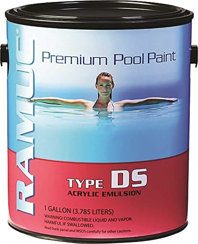 REPUBLIC POWERED METALS 9101-328 POOL PAINT WATER BASED ACRYLIC BLUE GALLON (1/EA)
