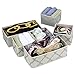 Ollieroo Non-Woven Foldable Storage Drawer Closet Dresser Organizer Bins 6 Pieces Set