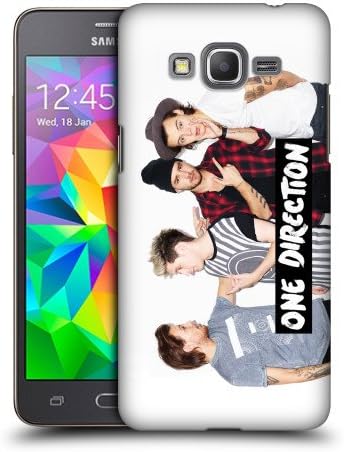 Official One Direction 1D GP13 Group Photos Hard Back Case Cover for Samsung Galaxy Grand Prime 3G 4G Duos LTE G530