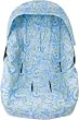 Bumble Etc. Infant Car Seat Cover Blue Paisley