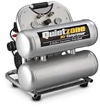 Steele Products SP-CE155QT 4.6 Gallon Aluminum Twin-Tank Quiet Air Compressor
