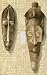 African Masks on Tan Decorative Switchplate Cover