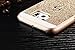 Berry Accessory(TM) Beauty Luxury Diamond Hybrid Glitter Bling Hard Shiny Sparkling with Crystal Rhinestone Cover Case for Samsung Galaxy S6 edge Plus + Berry logo stand holder (Gold + Bling)