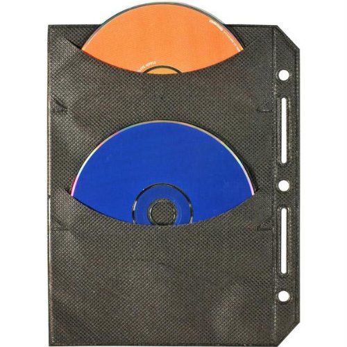New Case Logic 5-Pack 10-Dvd Capacity Dvd Album Refill Pages