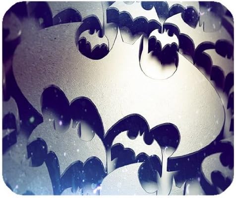 Rectangle Gaming Mouse Mat with Batman Logo for Fans