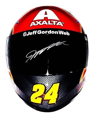 AUTOGRAPHED 2015 Jeff Gordon #24 AXALTA RACING TEAM (Hendrick Motorsports) Signed Lionel NASCAR Collectible Replica Full-Size Helmet with COA (Limited Edition!)