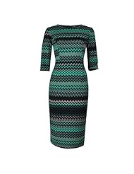 General Print Knit Short Sleeves Round Neck Evening Dress/Prom Dress/Wedding Party Dress 