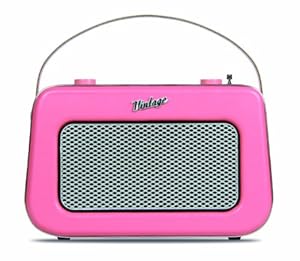 Akai APR 220 Radio Vintage Retro AUX rose: TV & Vid&eacute;o