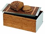 WMF Bamboo and Stainless Steel Bread Box