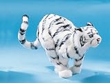 Tiger Decoration Wildcat Figure Figurine Lifelike Model Collectible