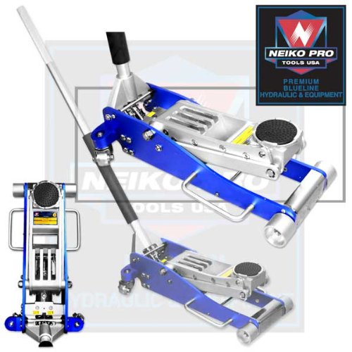 Neiko Pro Tools 3 Ton Jack Aluminum Racing Double Plunger