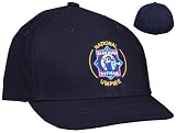 Anaconda Sports&reg; SBUMP-CAP-2 - Babe Ruth Softball Umpire Hat - 2 inch Brim - Fitted