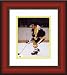 Framed Phil Esposito Photograph - Cherry Double Mat
