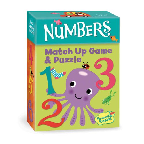 Peaceable Kingdom Numbers Match Up Games Puzzles Peaceable Kingdom Numbers Match Up Games Puzzles