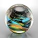 SPI Home Glass Blue Mosaic Sphere Paperweight