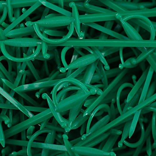 1,000 Spirit Plastic Sword 3" Toothpick Appetizer Pick Restaurant Bar Bulk Lot Green