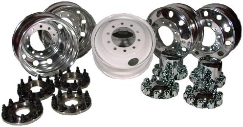 19.5" Conversion Kit with Alcoa Aluminum Wheels ('76-'00 Chevy Trucks)