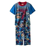 Boys' Sleepwear Spiderman Alaskan Blue 2 pc Pajama Set