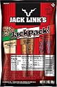 Jack Link's Jack Pack Pizza Stix, Trio of Mozzerella Flavor Stick, Pepperoni Stick, and Pretzel Stick, 2-Ounce Packages (Pack of 24)