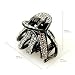 Esteve Black Crystal - Cubitas Avignon Collection (Made in France, Swarovski Crystals...