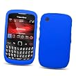 RIM BlackBerry Curve 3G 9300 (T-Mobile) / Gemini Curve 8520 & 8530 Soft Protector Cover Silicone Skin Case Blue