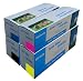 Remanufactured HP Q6000A Q6001A Q6002A Q6003A Rainbow Pack Laser Toners including Black, Cyan Magenta and Yellow toner cartridges for use with HP Colour Laserjet 1600 2600 2605 CM1015 CM1017