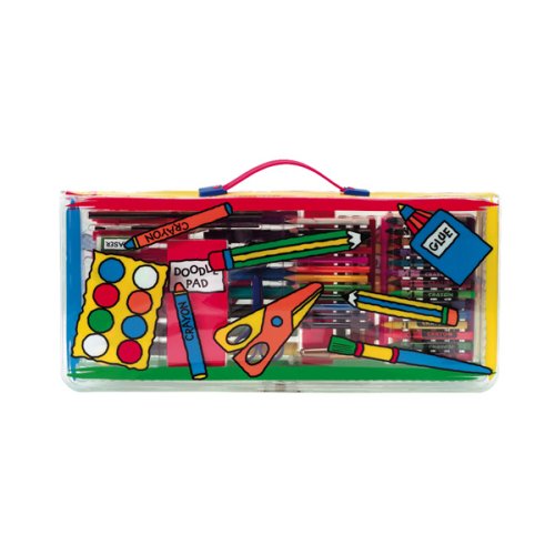 Alex Large Art Studio - 69 Piece Set in Carry Case (Colors May Vary)
