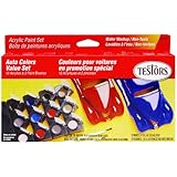 Testors Model Car Acrylic Paint Pot Set