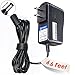 T-Power 6.6ft AC Adapter Compatible with PANASONIC Portable Mobile DVD PLAYER CGR-H703 DVD-LS80 LS82 DVD-LS85 LS86 LS90 LS-91 LS93 DVD-LS91 DVD-LS92 PQLV210 KXTG210S KX-TS4100 TS4100B RFEA213W LS855