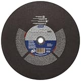 Norton Metal Heavy Duty High Speed Reinforced Abrasive Cut-off Wheel, Type 01, Aluminum Oxide, 1