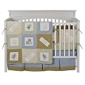 Cotton Tale Designs Heaven Sent Boy 4 Pc Set - White/Pink/Brown