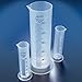 Graduated cylinder, 100mL, PP, squat form,print grads,class B