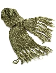 La Fiorentina Womens Acrylic Chunk Crochet Cold Weather Muffler