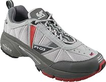 UK Gear PT-03 SC Women's Road Running Shoe - Grey-Red-Black - US size: 7