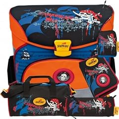 DerDieDas Fliegengewicht XS Ranzen-Set 5-tlg Captain Black