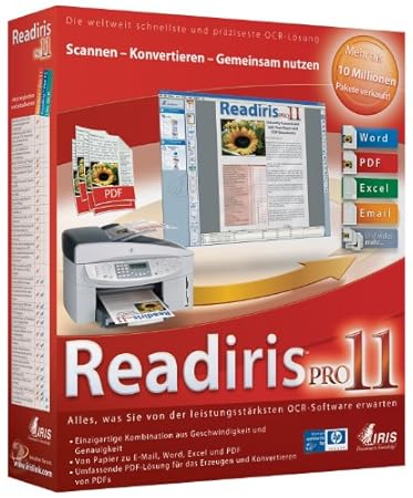 Readiris Pro 11 (Includes IRIS Desktop Search) (PC)