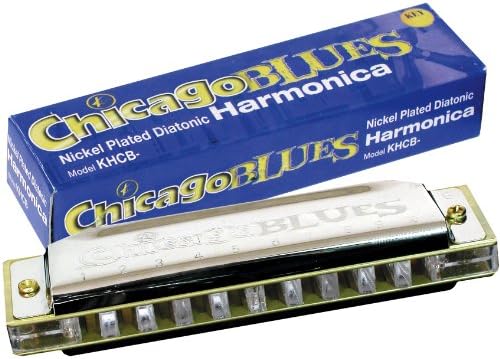 Kay Chicago Blues KHCB-32G Harmonica Display 32 Harps in the Key of G
