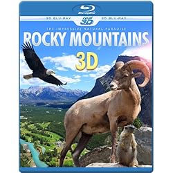 ROCKY MOUNTAINS 3D - The Impressive Natural Paradise (Blu-ray 3D & 2D Version) REGION FREE