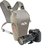 Clik Elite CE511GR SLR Telephoto Chest Pack (Gray)