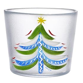 Kosta Boda Christmas Tree Ice Bucket by Kosta Boda