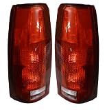 EAGLE EYES PAIR SET RIGHT & LEFT REAR/BACK TAIL LIGHTS TAILLIGHTS TAIL LAMPS LENS &