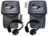Pyle Full DVD/Headphones Package for Car/Truck/SUV